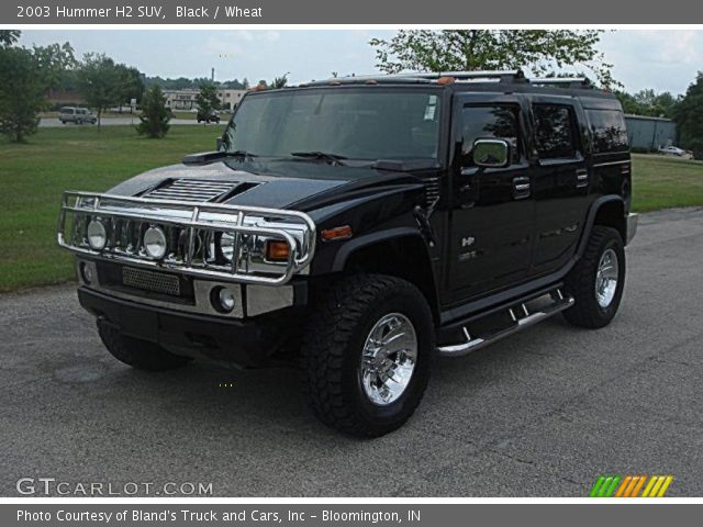 2003 Hummer H2 SUV in Black