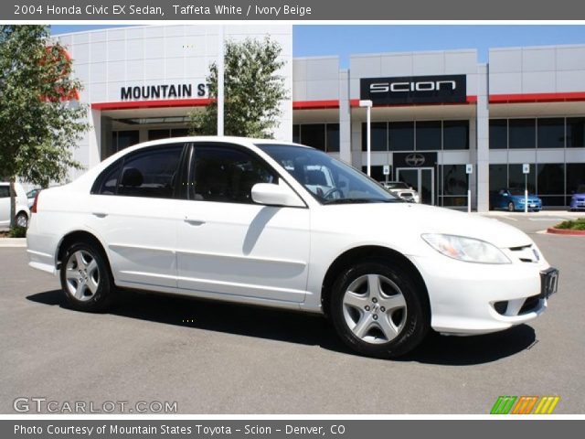 2004 Honda Civic EX Sedan in Taffeta White