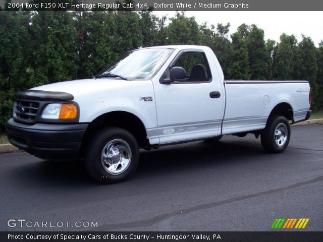 2004 Ford F150 XLT Heritage Regular Cab 4x4 in Oxford White