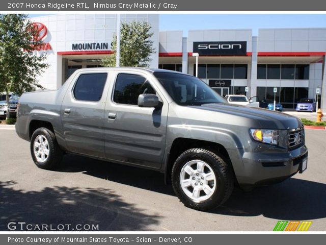2007 Honda Ridgeline RTL in Nimbus Grey Metallic