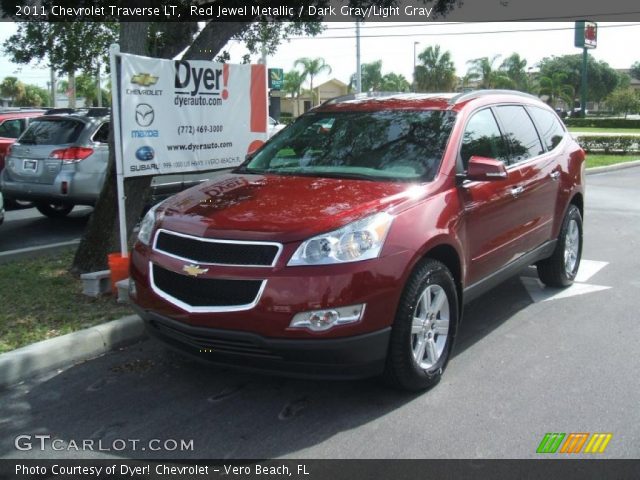 2011 Chevrolet Traverse LT in Red Jewel Metallic