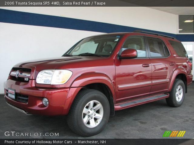 2006 Toyota Sequoia SR5 4WD in Salsa Red Pearl