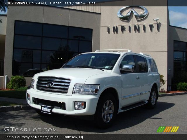 2007 Infiniti QX 56 4WD in Tuscan Pearl