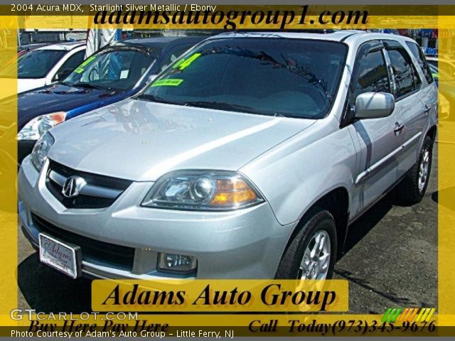 2004 Acura MDX  in Starlight Silver Metallic