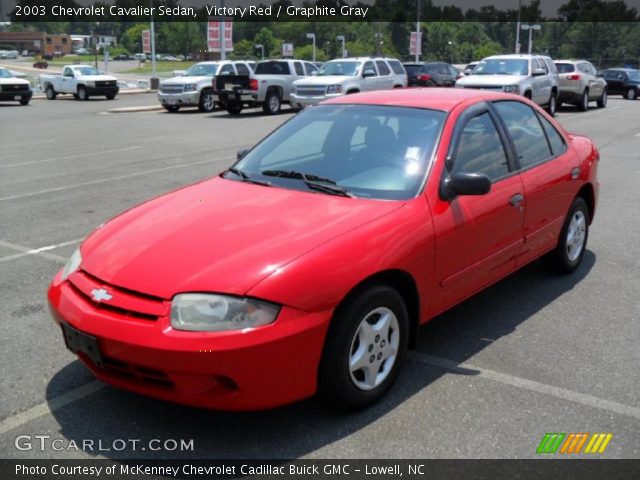 2003 Chevrolet Cavalier Sedan in Victory Red