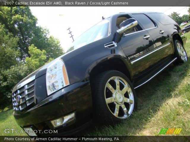 2007 Cadillac Escalade ESV AWD in Black Raven