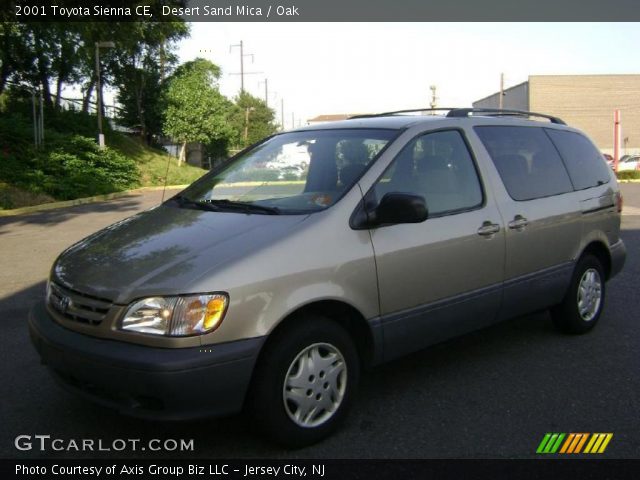 2001 Toyota Sienna CE in Desert Sand Mica
