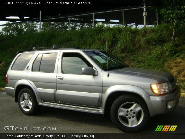 2001 Infiniti QX4 4x4 in Titanium Metallic