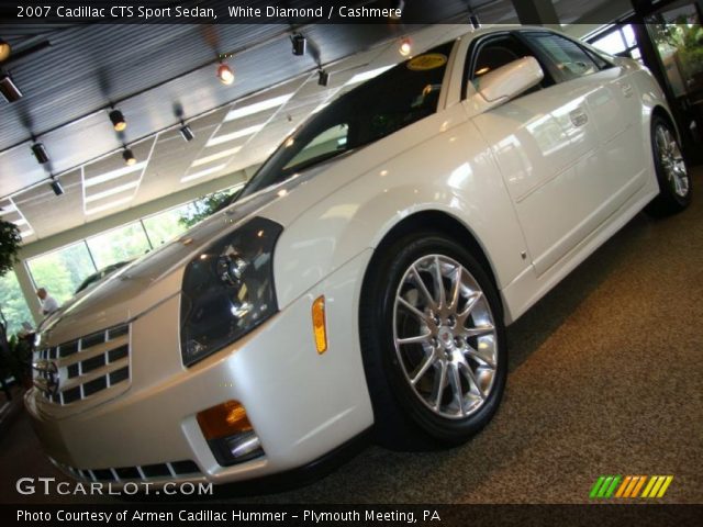 2007 Cadillac CTS Sport Sedan in White Diamond