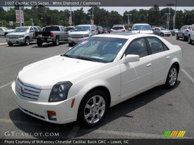 2007 Cadillac CTS Sedan in White Diamond