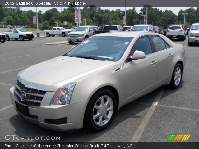 2009 Cadillac CTS Sedan in Gold Mist