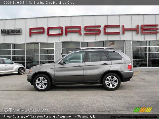 2006 BMW X5 4.4i in Sterling Grey Metallic