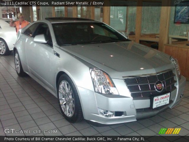 2011 Cadillac CTS Coupe in Radiant Silver Metallic