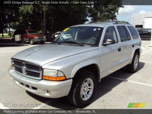 2003 Dodge Durango SLT in Bright Silver Metallic