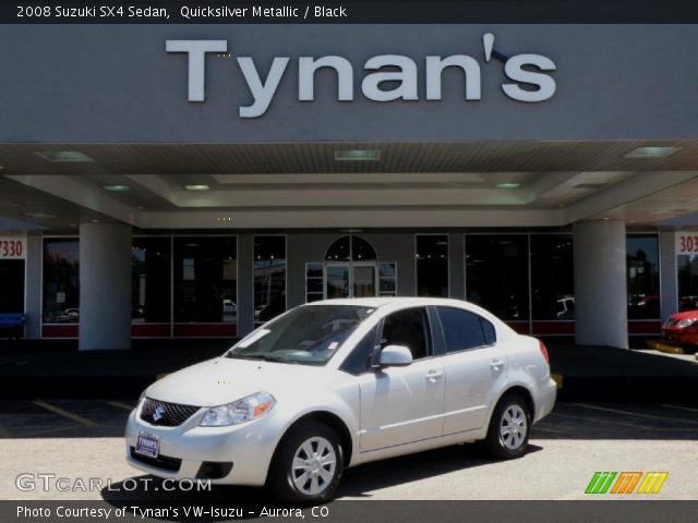 2008 Suzuki SX4 Sedan in Quicksilver Metallic