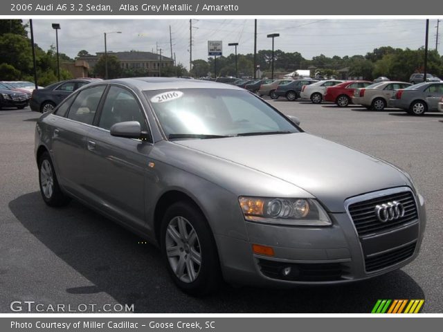2006 Audi A6 3.2 Sedan in Atlas Grey Metallic