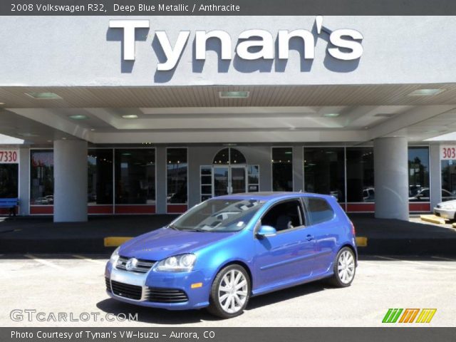 2008 Volkswagen R32  in Deep Blue Metallic