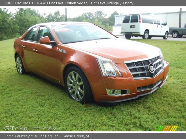 2008 Cadillac CTS 4 AWD Hot Lava Edition Sedan in Hot Lava Orange