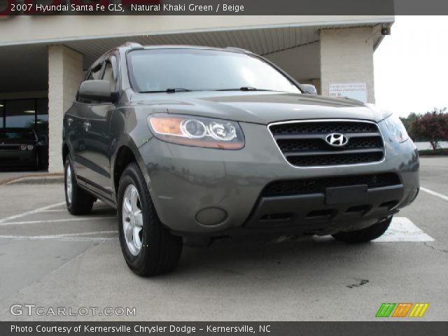 2007 Hyundai Santa Fe GLS in Natural Khaki Green