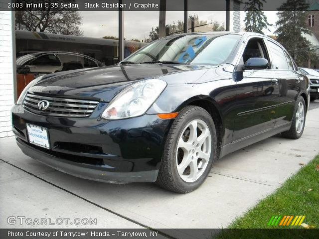 2003 Infiniti G 35 Sedan in Black Obsidian