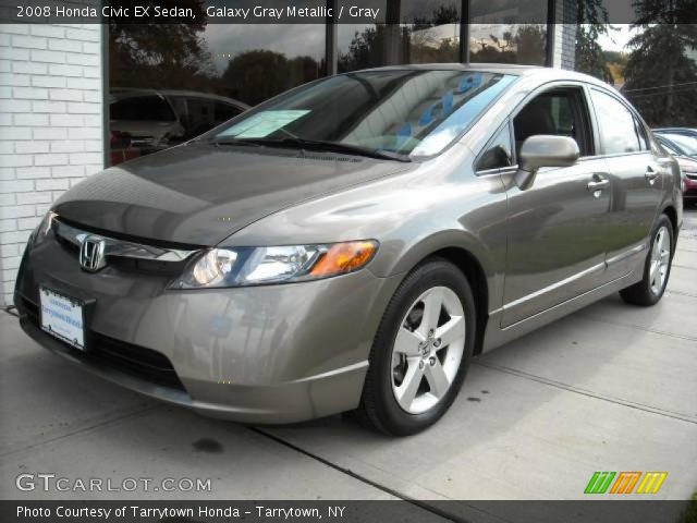 2008 Honda Civic EX Sedan in Galaxy Gray Metallic
