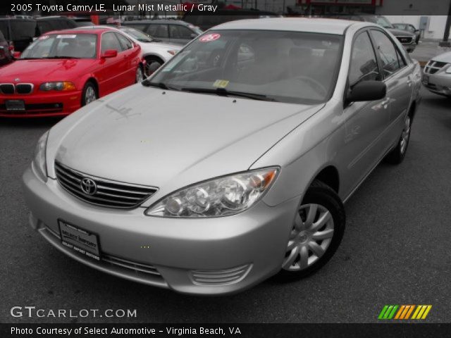 2005 Toyota Camry LE in Lunar Mist Metallic