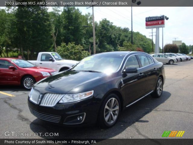 2009 Lincoln MKS AWD Sedan in Tuxedo Black Metallic