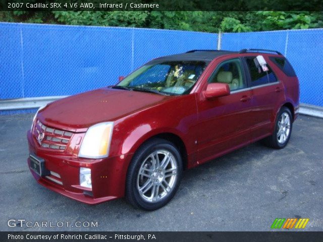 2007 Cadillac SRX 4 V6 AWD in Infrared