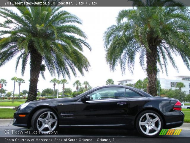 2011 Mercedes-Benz SL 550 Roadster in Black