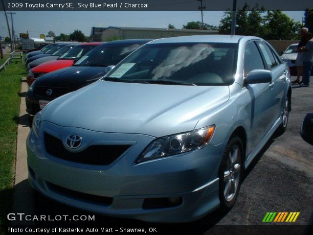 2009 Toyota Camry SE in Sky Blue Pearl