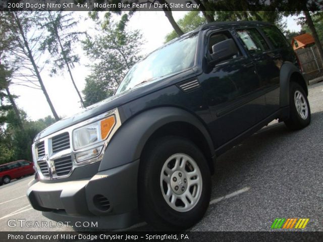 2008 Dodge Nitro SXT 4x4 in Modern Blue Pearl