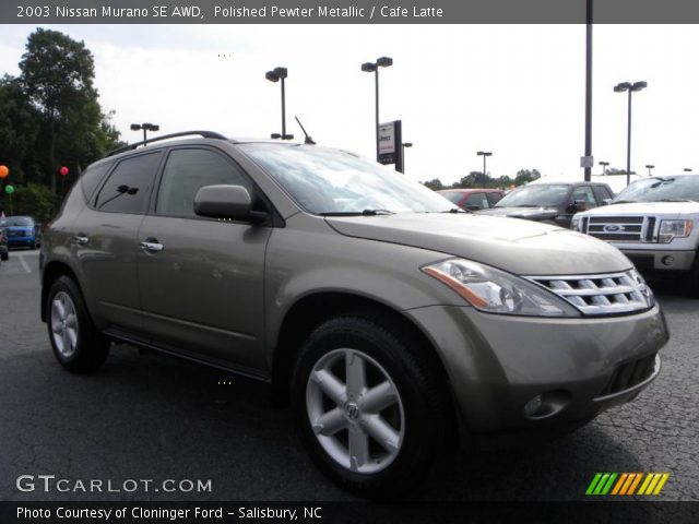 2003 Nissan Murano SE AWD in Polished Pewter Metallic