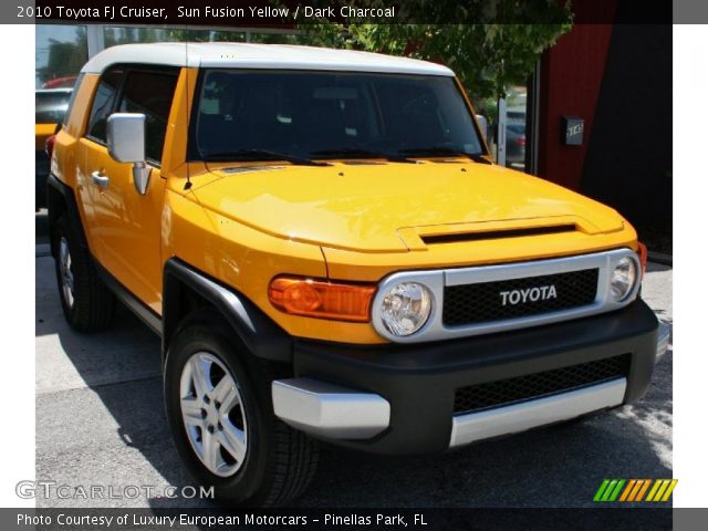 2010 Toyota FJ Cruiser  in Sun Fusion Yellow