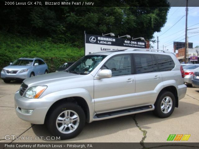 2006 Lexus GX 470 in Blizzard White Pearl