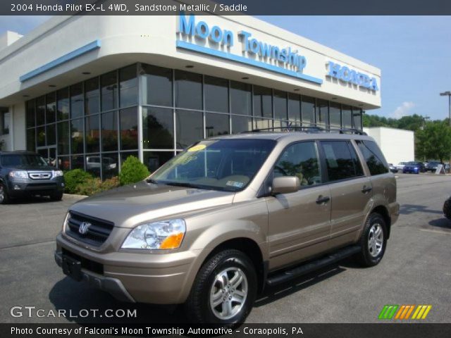 2004 Honda Pilot EX-L 4WD in Sandstone Metallic