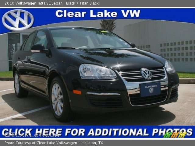 2010 Volkswagen Jetta SE Sedan in Black