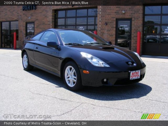 2000 Toyota Celica GT in Spectra Blue Mica
