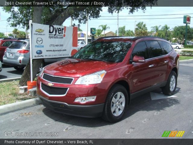2010 Chevrolet Traverse LT in Red Jewel Tintcoat