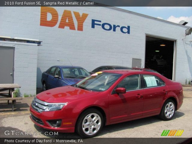 2010 Ford Fusion SE in Sangria Red Metallic