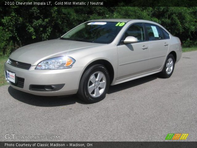 2010 Chevrolet Impala LT in Gold Mist Metallic