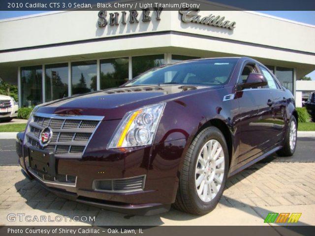 2010 Cadillac CTS 3.0 Sedan in Black Cherry