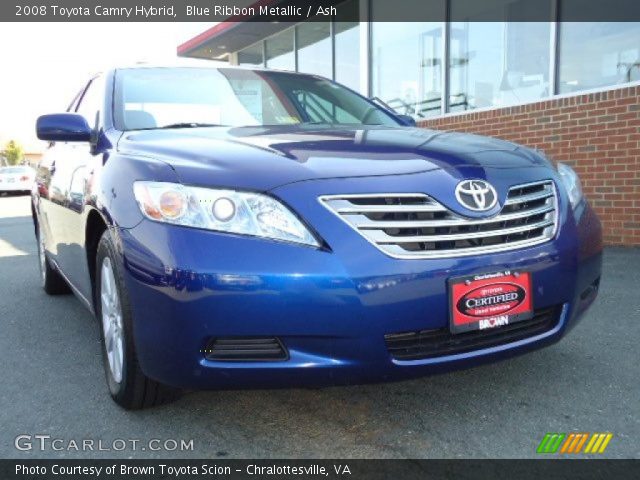 2008 Toyota Camry Hybrid in Blue Ribbon Metallic