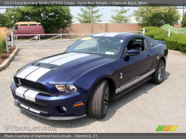 2010 Ford Mustang Shelby GT500 Coupe in Kona Blue Metallic
