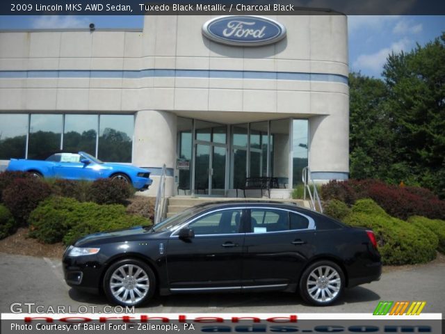 2009 Lincoln MKS AWD Sedan in Tuxedo Black Metallic