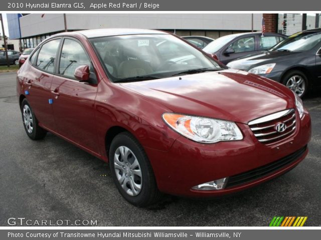 2010 Hyundai Elantra GLS in Apple Red Pearl