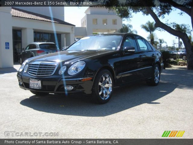 2007 Mercedes-Benz E 350 Sedan in Black