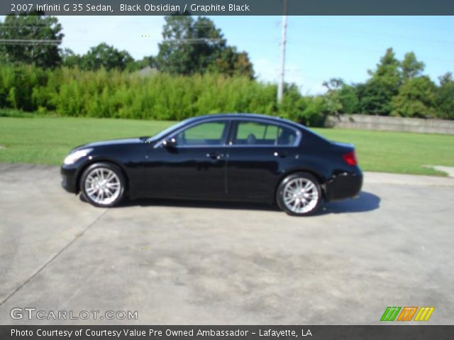 2007 Infiniti G 35 Sedan in Black Obsidian