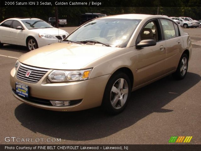 2006 Saturn ION 3 Sedan in Golden Cashmere