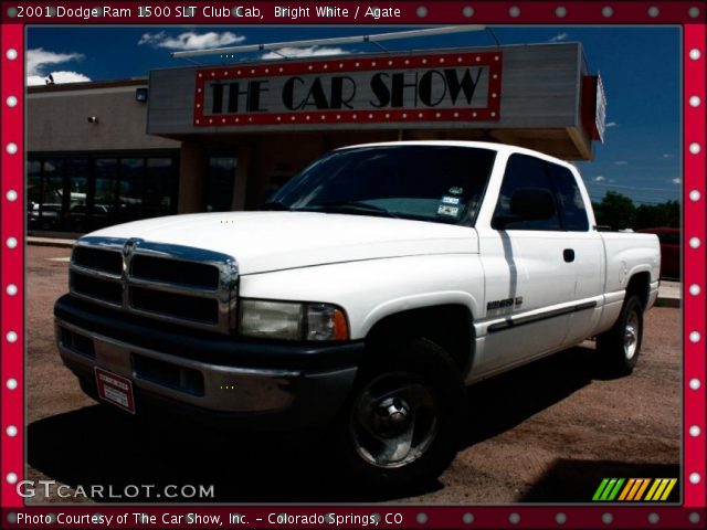 2001 Dodge Ram 1500 SLT Club Cab in Bright White