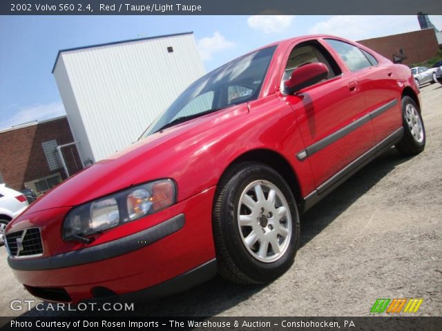 2002 Volvo S60 2.4 in Red